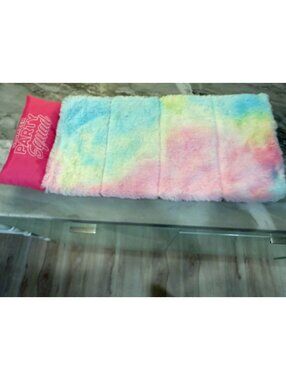 18" American Girl Doll "Who's Ready To Snooze"  Tie-Dye Fuzzy Sleeping Bag B223